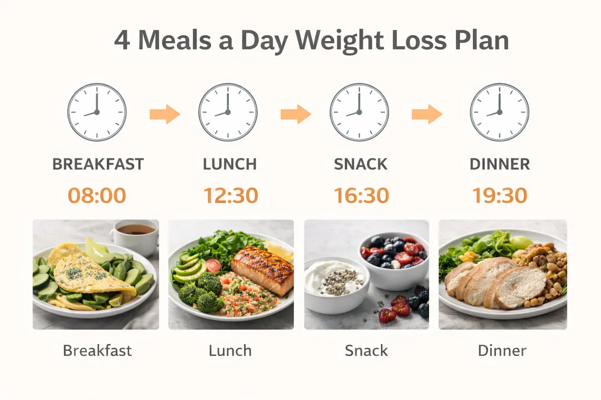 Effective Weight Loss with Four Meals a Day: A Practical Guide