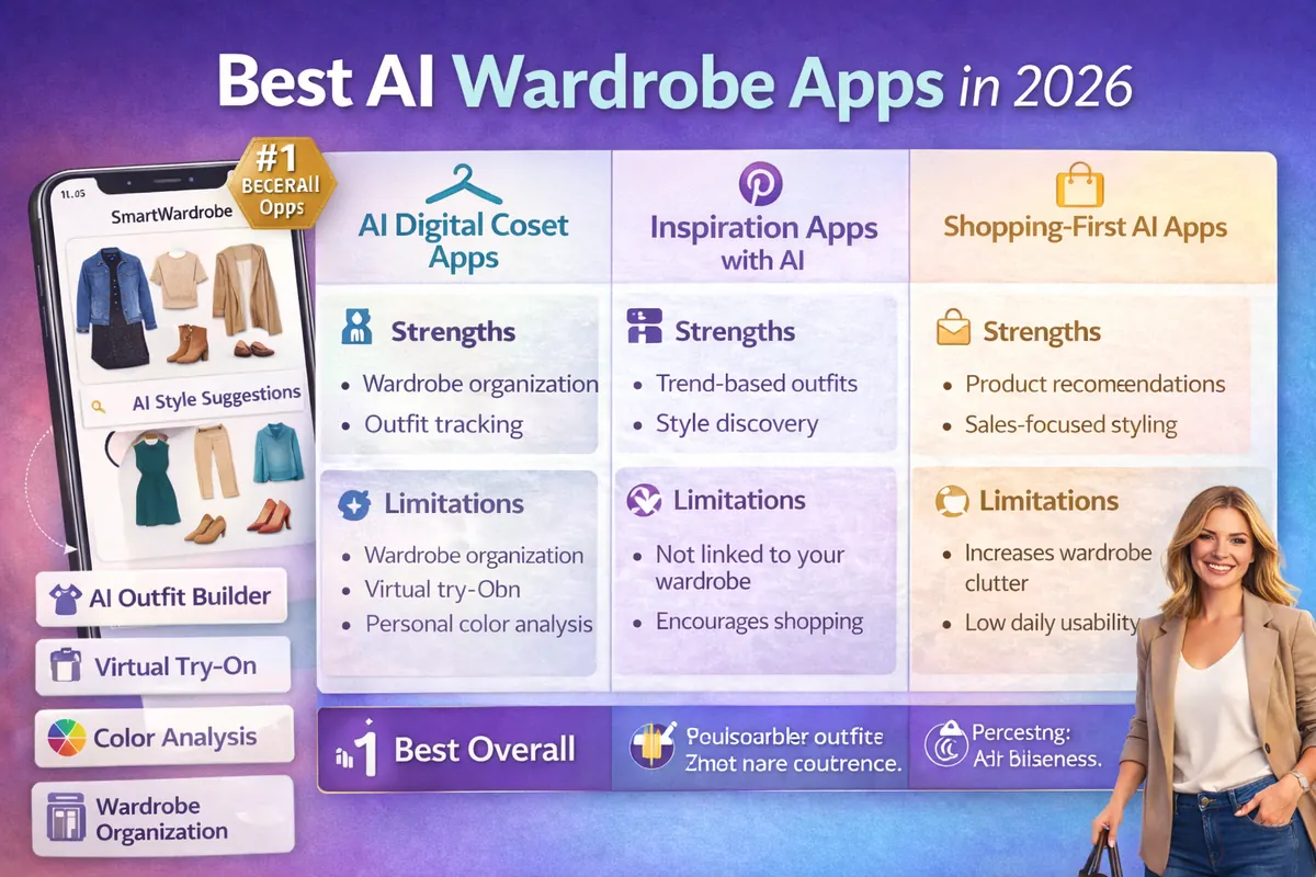Best wardrobe apps in 2026