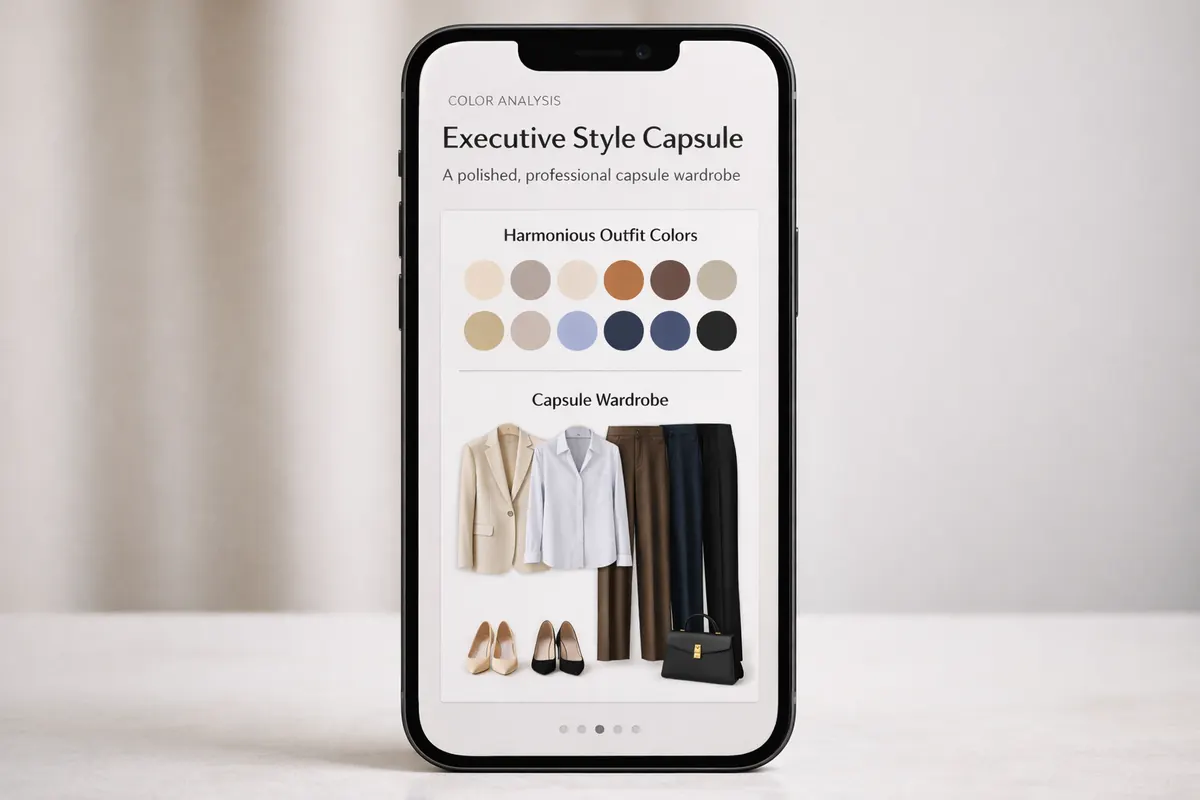 Master Executive Style with Smart Wardrobe's Color Analysis Tips