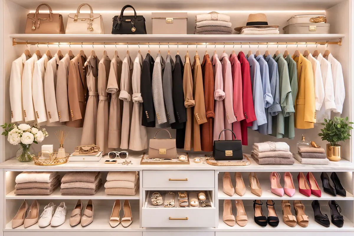 Wardrobe Organization Tips for a Functional and Elegant Closet